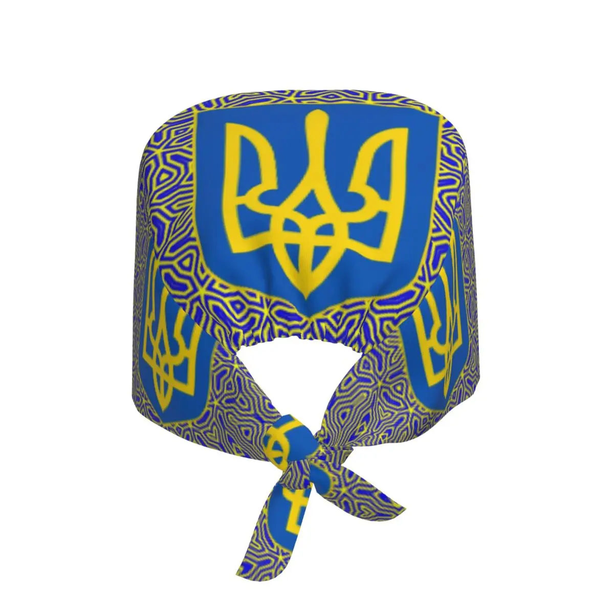 Custom Ukraine Flag Cleaning Working Cap Cool Unisex Ukrainian Coat Of Arms Scrub Cap Surgicals Hat Nurse Scrubs Hat Nurse