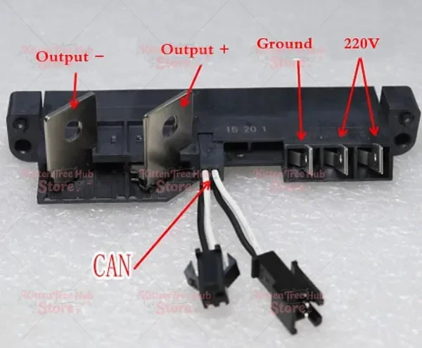 R4850N6 R4850G6 R4875G1 Input and output plug