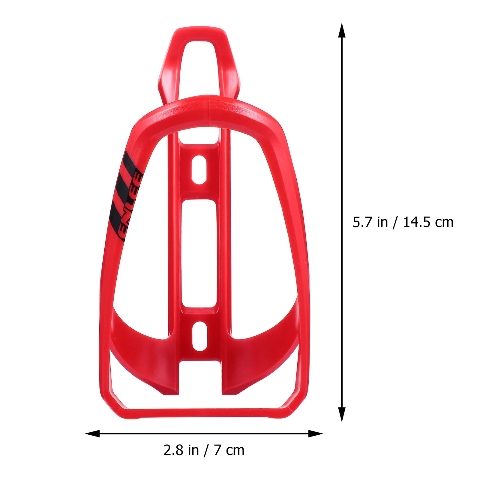 Portabotellas de agua de 34g, soporte de plástico de acceso rápido blanco ligero para accesorios de bicicletas plegables de montaña