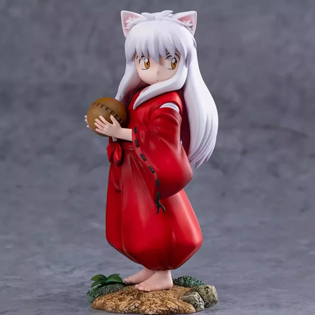 Figura de Anime InuYasha Sesshoumaru de 16CM, modelo de juguete, colección de regalo, figura de acción, estatua de PVC, personaje de Anime japonés, fideos