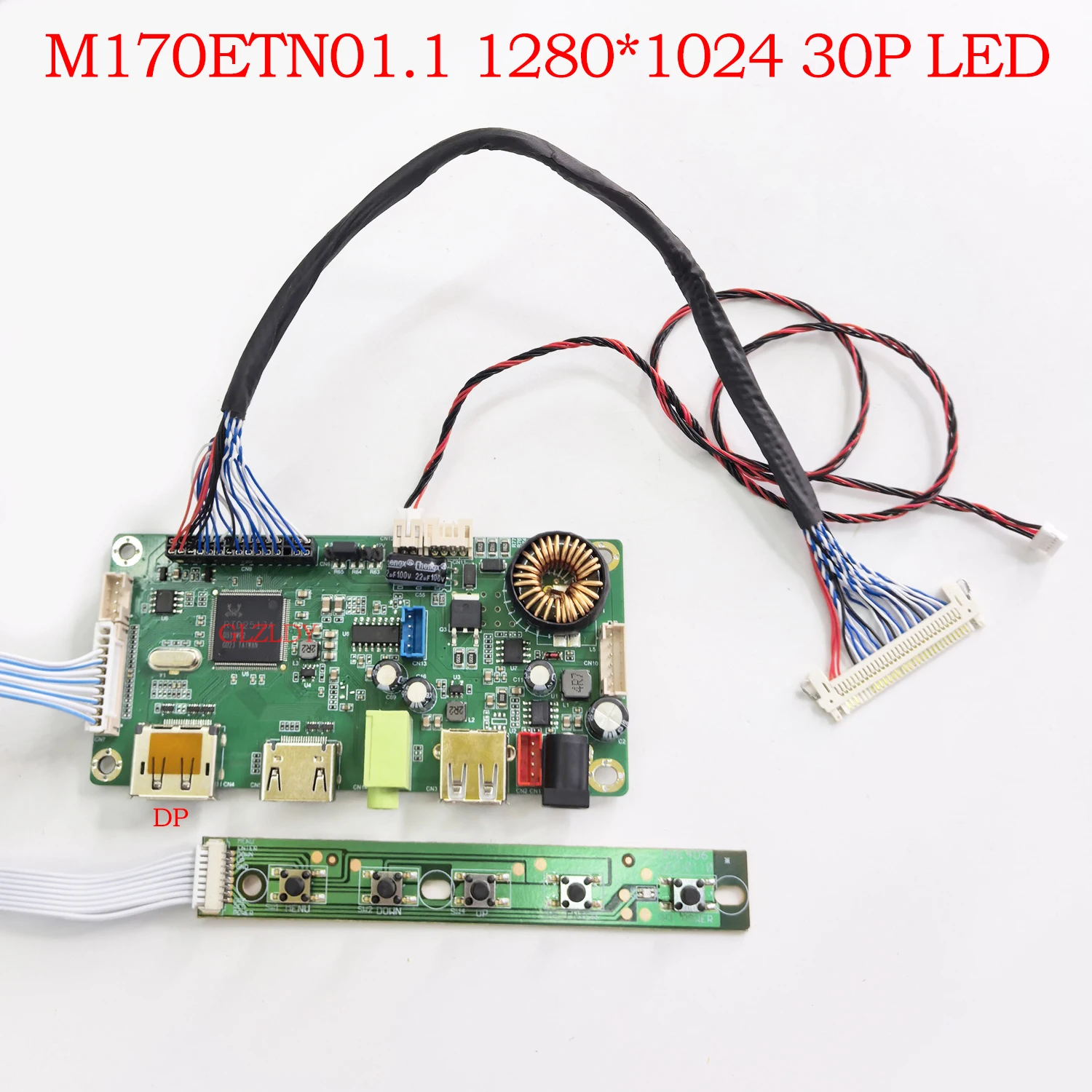 

Контроллерная плата DP HDMI USB LCD для монитора, комплект для аркадного кабинета Arcade1Up, M170ETN01.1 WYD170SKD-01 M170QGBN30-01B CD170A54-011280*1024