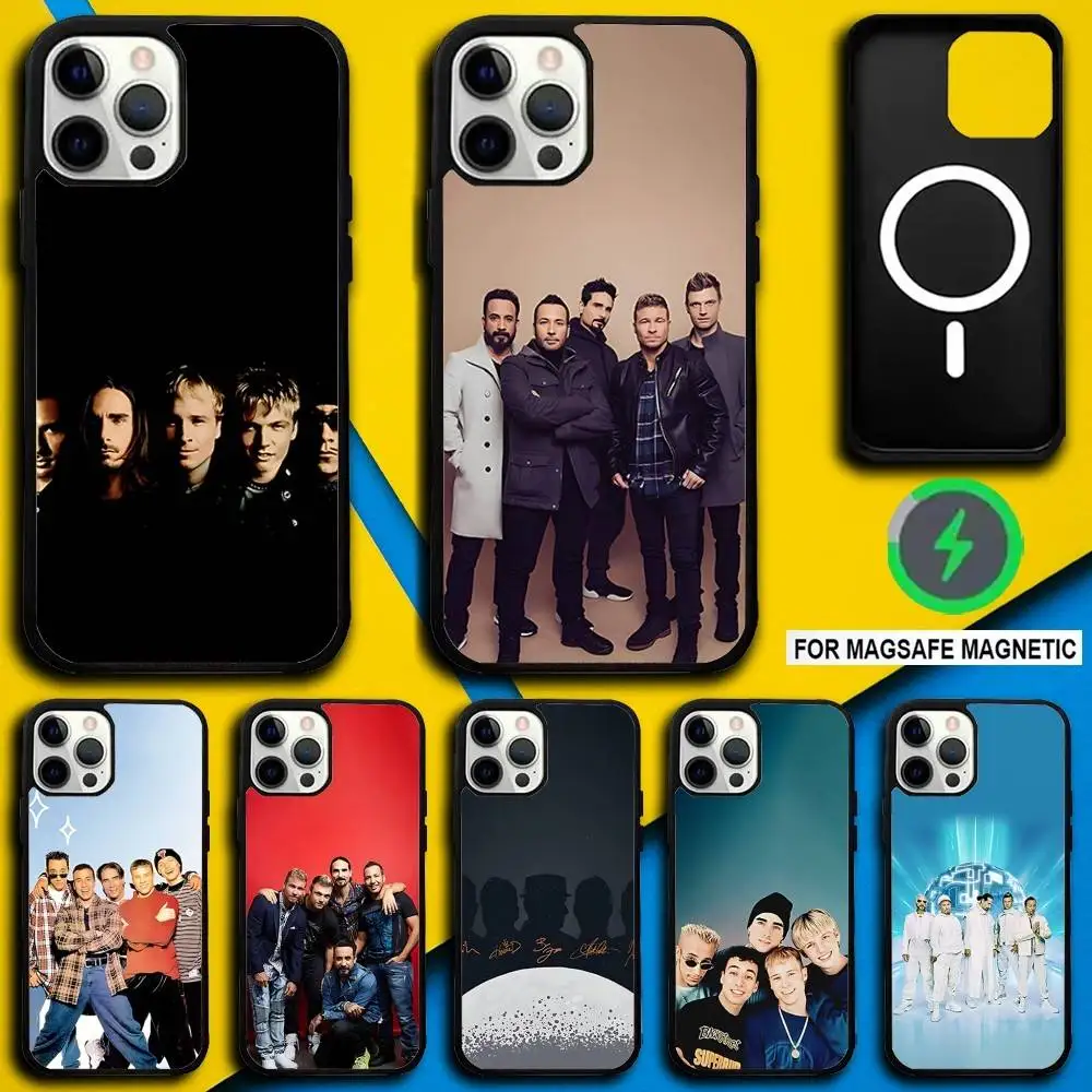 

B-Backstreet Boys BSB Phone Case For iPhone 17,16,15,14,13,12,11,Pro,Max,Plus,Mini,SE4,E Magnetic Magsafe Wireless Charging