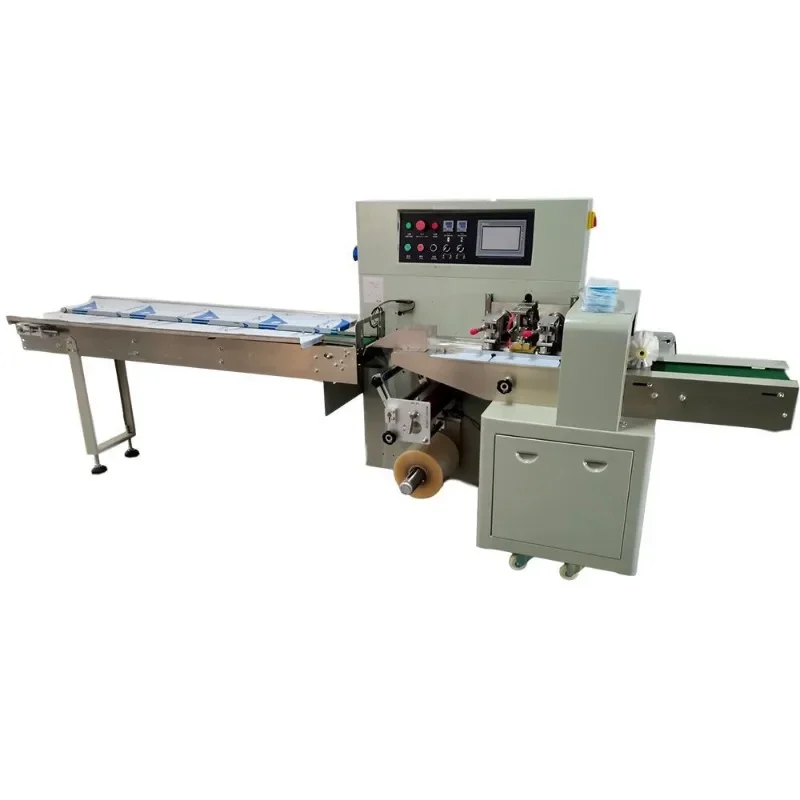 Pillow-type packaging machine, convenient, practical and durable