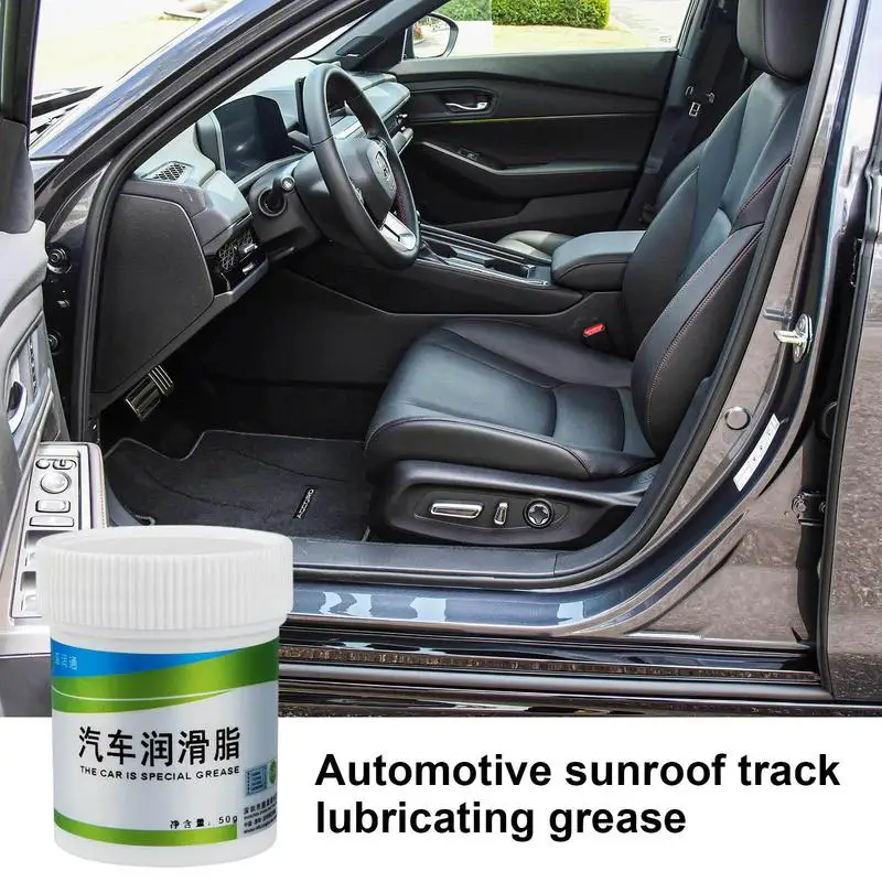 

50ml Car Lubricating Grease Car Sunroof Track Lubricating Grease Door Car Lubricating Grease Provide Prevent Aging Parts