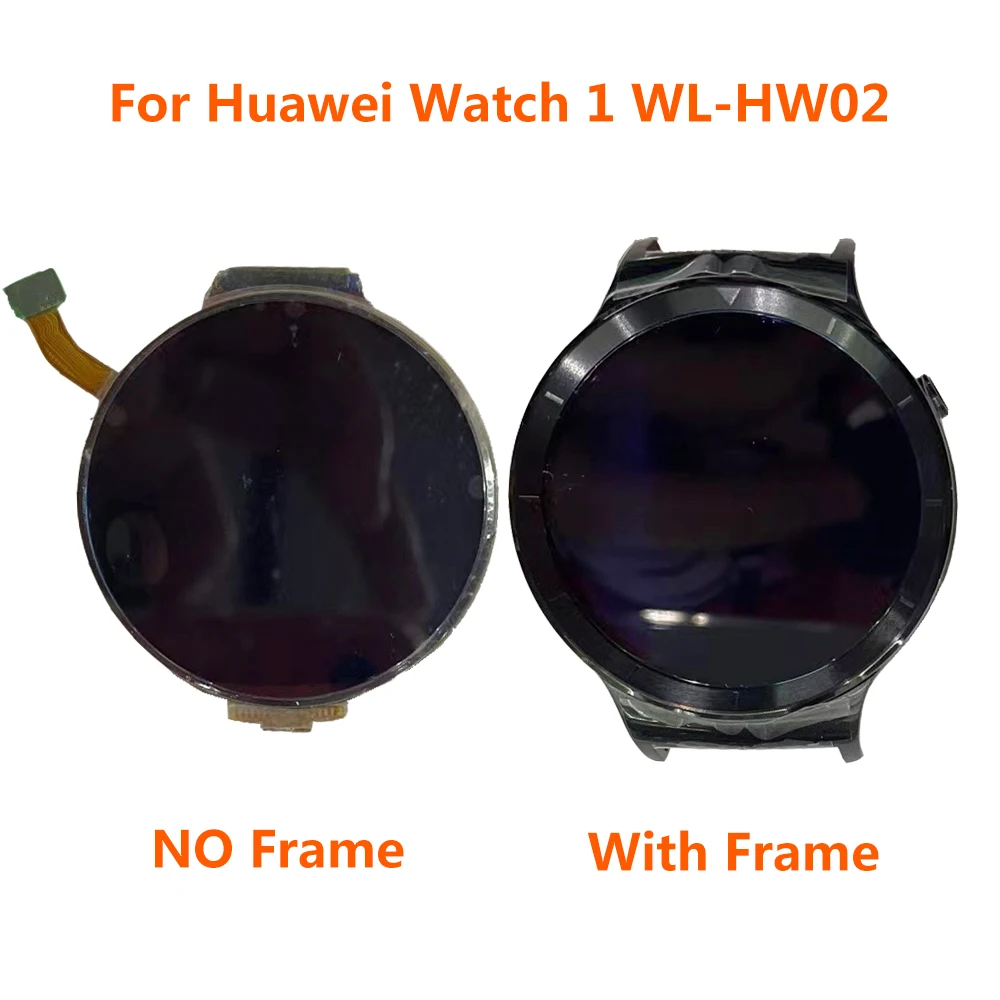 For Huawei Watch 1 WL-HW02 1st First Generation LCD Display Touch Screen Digitizer Assembly Replacement Parts