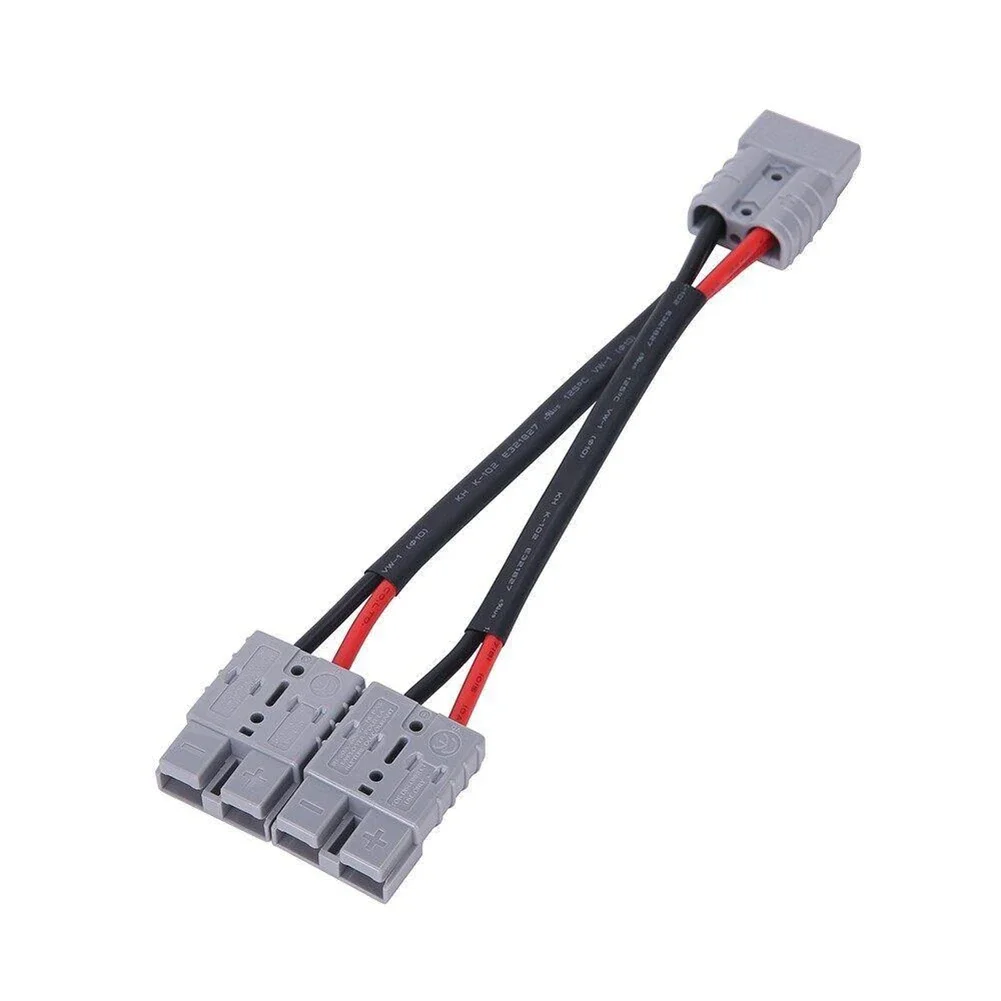 25 Cm Plug Connector with Cable 10AWG Double Y Adapter For Anderson 50A Electrical Equipment Supplies