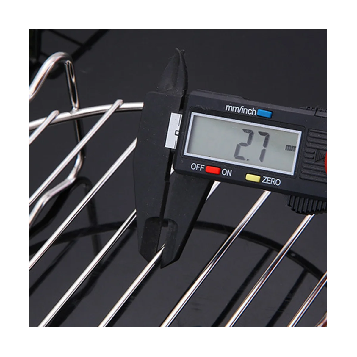 Friteuse électrique en acier inoxydable, accessoires de cuisson à la vapeur T1, 7 pouces, 3,2 QT, 5 pièces