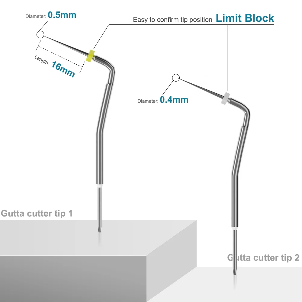 AI-Endo-CF Dental Wireless Gutta Percha Obturation Pen 3s Rapid Heating 2 Tips can Fill and Cut for Root Canal Treatment