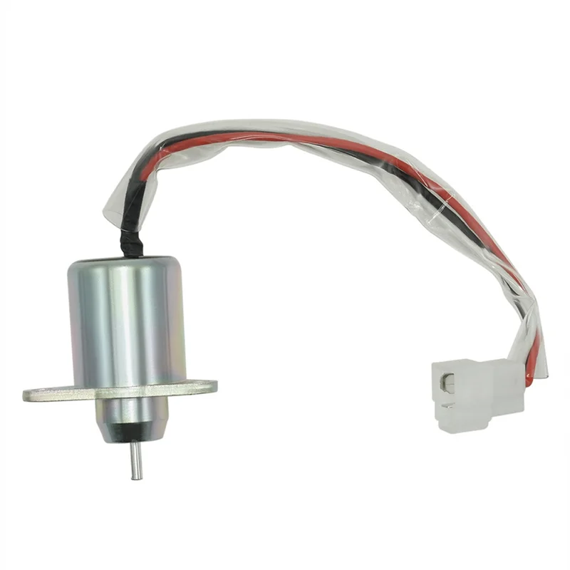 Katup Solenoid Pemadam Bahan Bakar ABGR-12V SA-5190-12 SK-1043-58 6281-910-011-00 1503ES-12S5S untuk Iseki E3CD E3CE E3CF E3CG E3CD-T