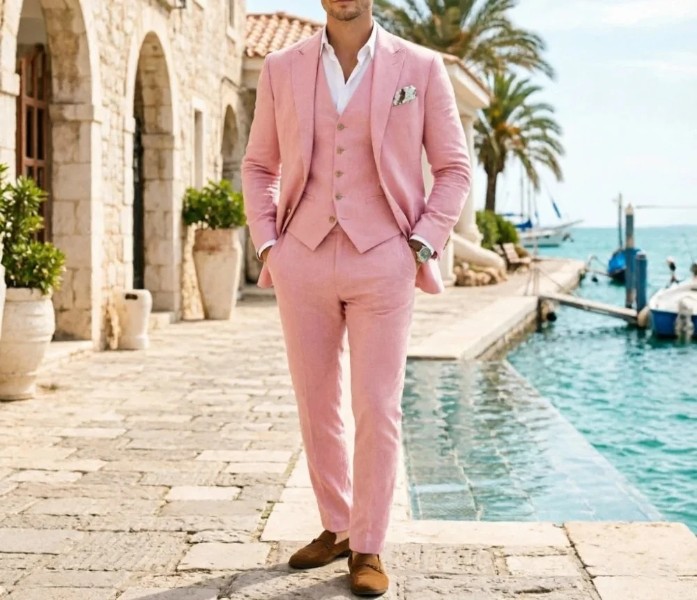 ชุดสูทผ้าลินินสีเขียวเซจสำหรับ - Men'S Holiday Formal Wear บทวิจารณ์และราคา