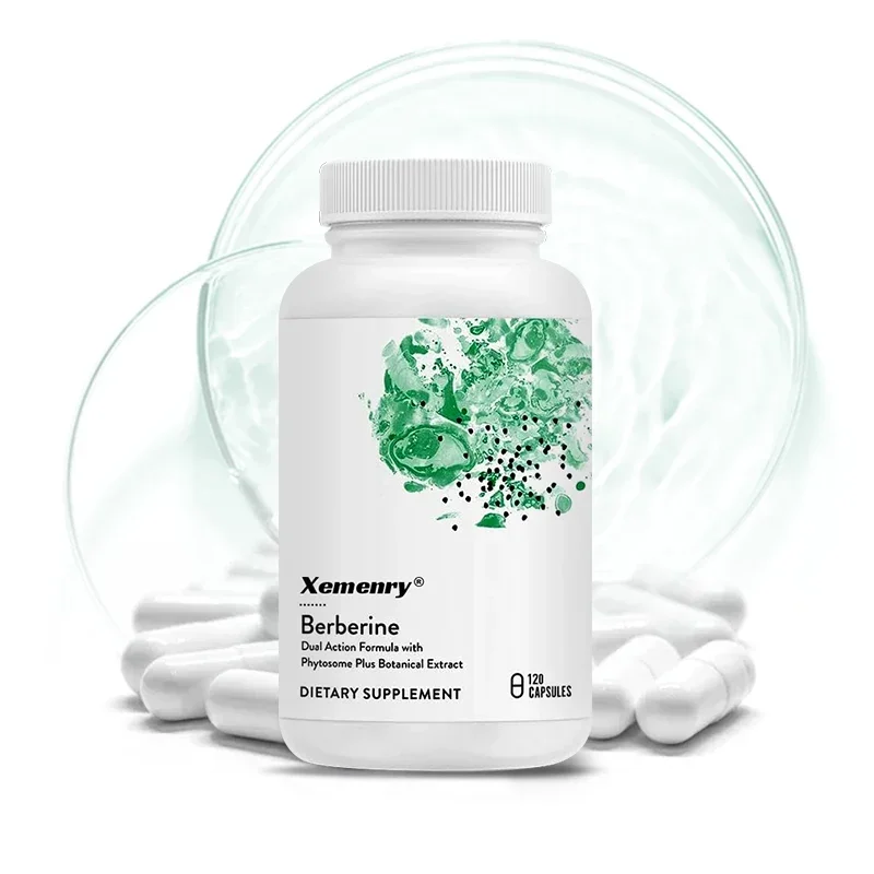 

Натуральный берберрин — поддерживает систему сердца и иммунитета, формула двойной действия для здорового желудочно-кишечного холестерина на растительной основе