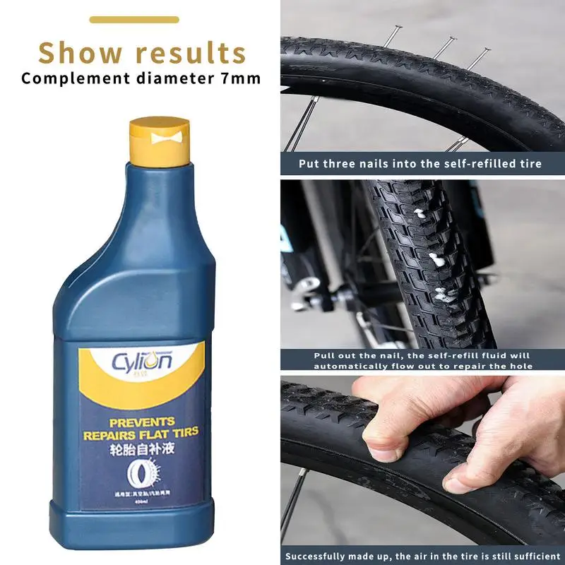 Tire Self-rehydration Mountain Bike Tire Sealant Sealing Machine Protection Puncture Sealant Bicycle Tire Tire Repair Fluid