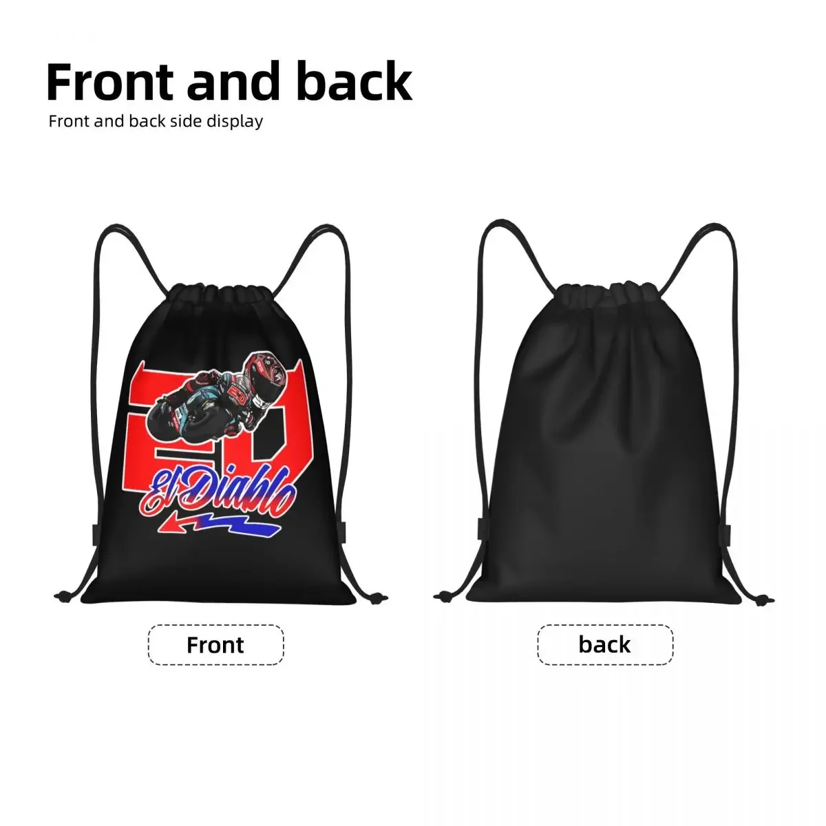 Custom Drawstring Bags for Training Yoga Backpacks Men Women Sports Gym Sackpack