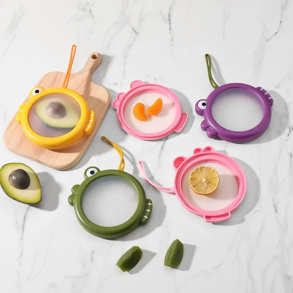 

Multicolor Onion Refrigerator Crisper Silicone Cartoon Fish Storage Fruit Box Food Pantry Preservation Organization H6J1