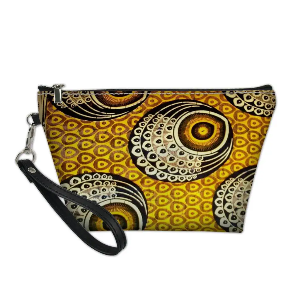 

Woman Travel Makeup Bag Tribal Print Small Cosmetic Case Fashion Women Multifunction Make Up Pouch Leather Toiletry Bag for Girl