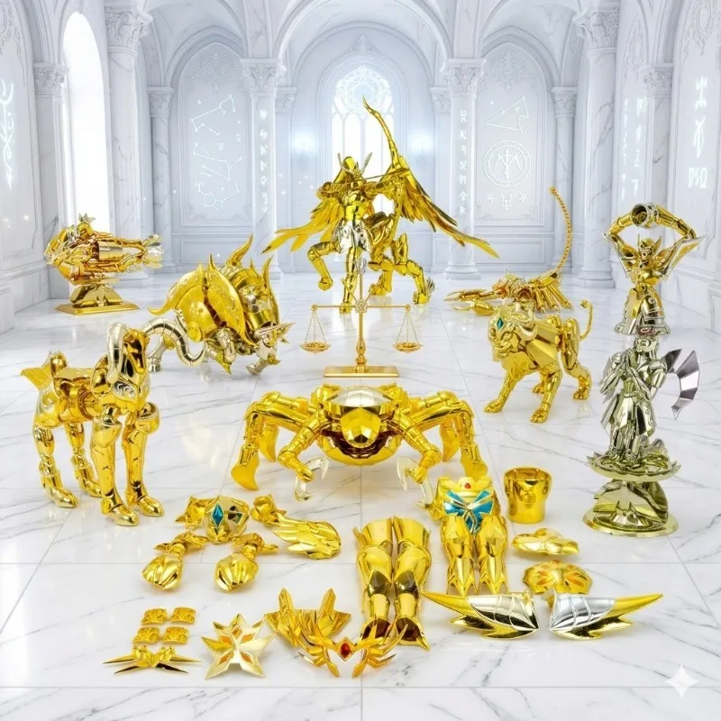 

9-Hour ShippingCSModel Saint Seiya Cloth Myth ClothEX Leo/Milo/PISCES/Libra/Taurus/Sagittarius Totem Knights of the ZodiacObject