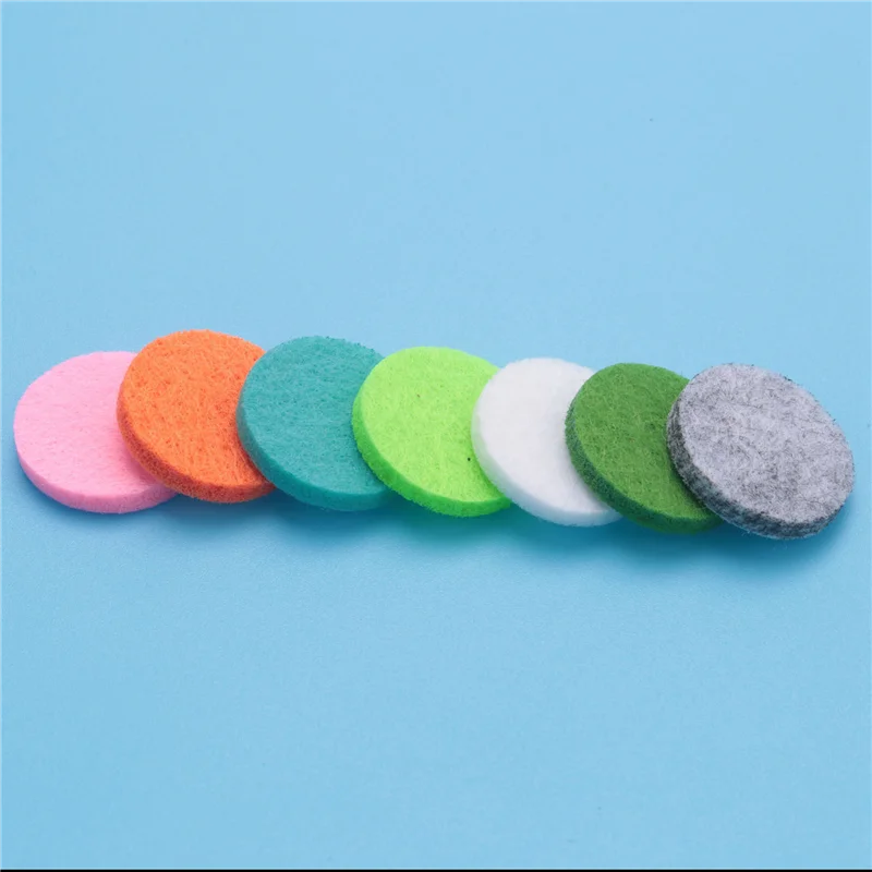 

Washable Refill Pads Felt Pads Diameter 22Mm For Car Essential Oil Diffuser Locket [384 Pcs]