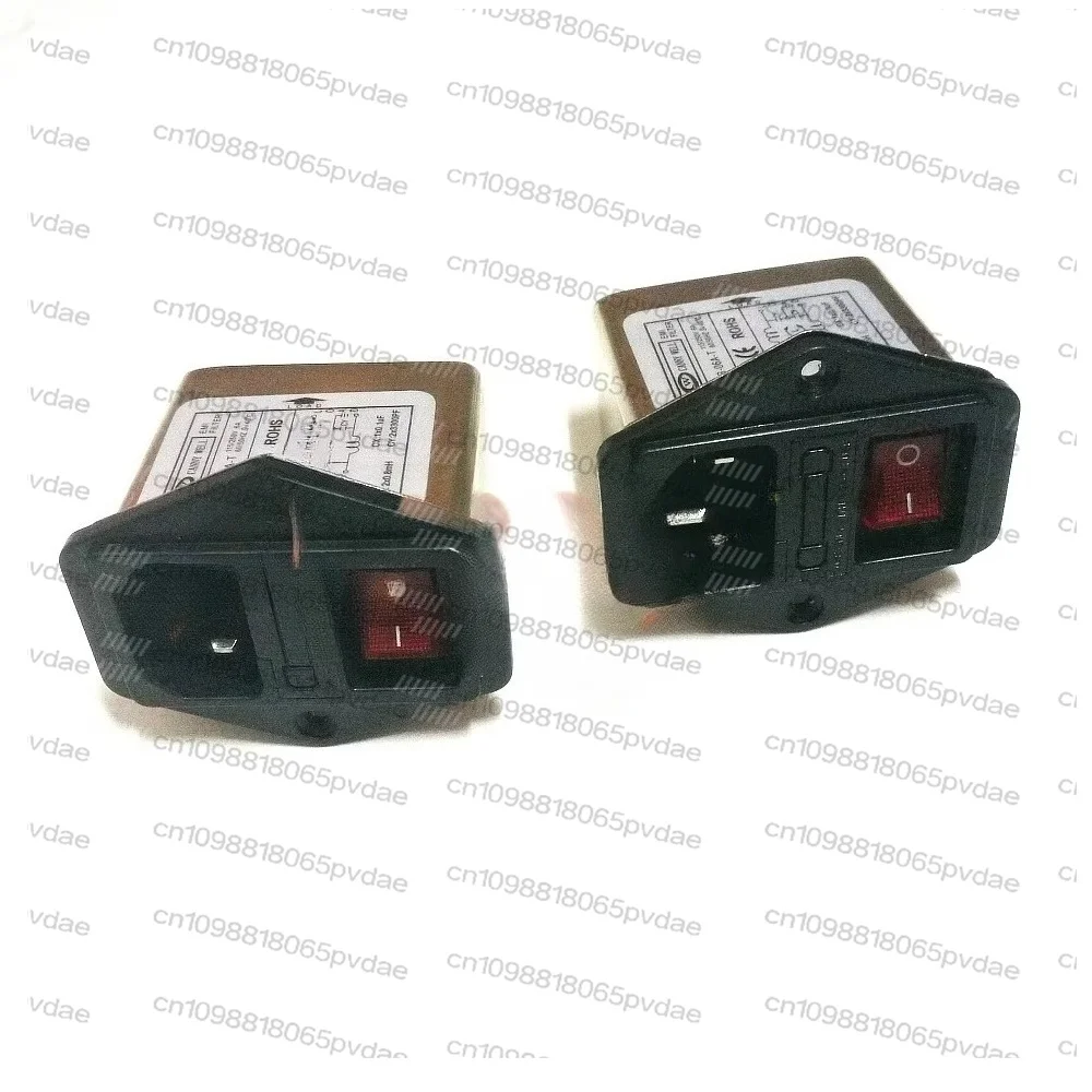 Power EMI Filter CW2B06A T Socket Switch 220V Single Phase AC