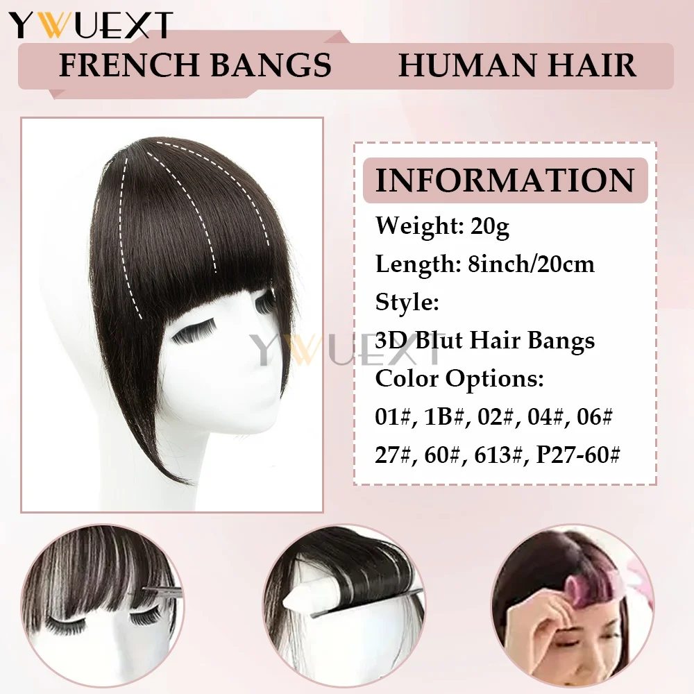 3 مقاطع في الانفجارات الشعر البشري الحقيقي مستقيم قطعة شعر آلة تمديدات شعر ريمي 20 جرام/القطع للنساء سهلة الارتداء والإزالة #4