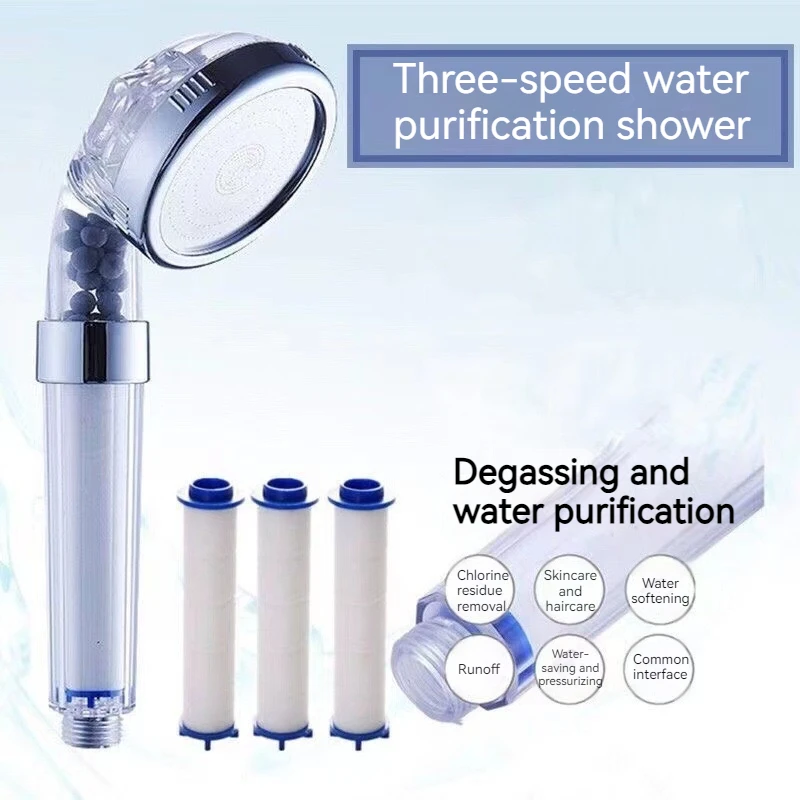 Water Purifier Filter Shower Head  High Pressure Showers for Bathroom  Set High Pressure Multifunctional  Purification Device