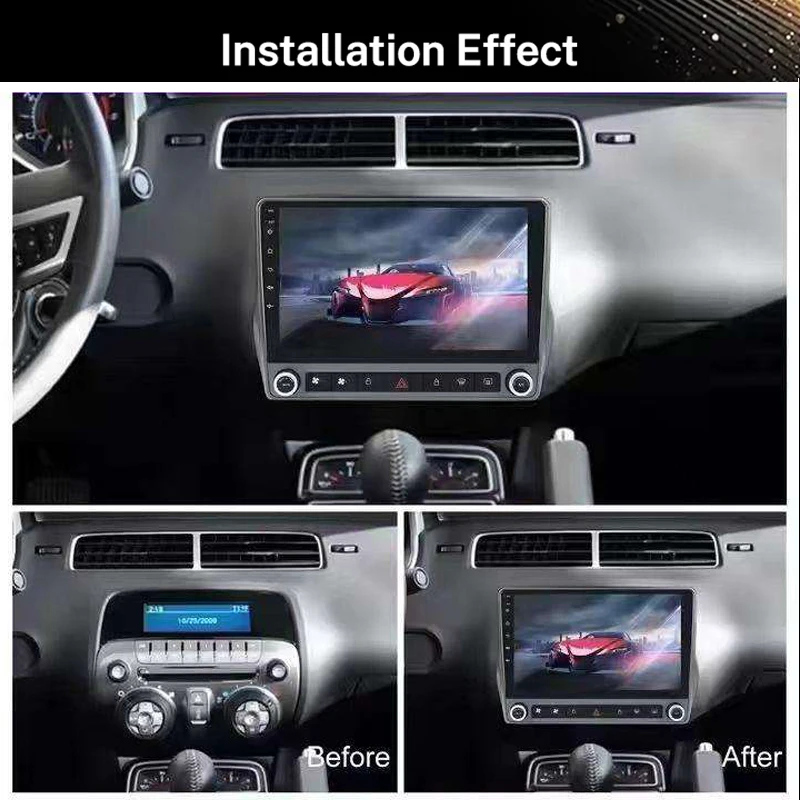 9 Inch GPS Navigation DSP RDS Android Radio Car Player Stereo Multimedia for Chevrolet Camaro 2008~2015 With Carplay