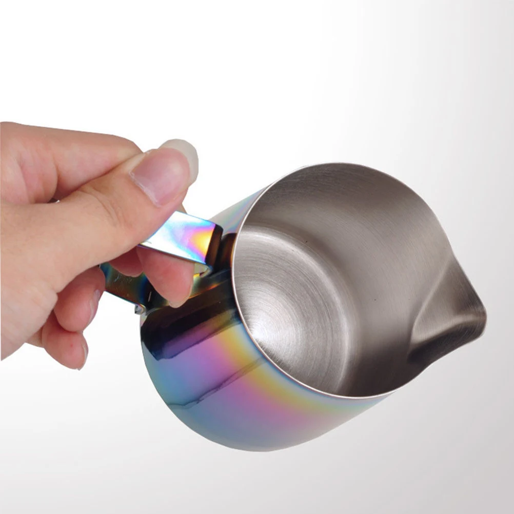 

Milk Frothing Pitcher Coffee Stainless Steel Tool for Espresso Cappuccinos Macchiatos Hot Bar Supplies