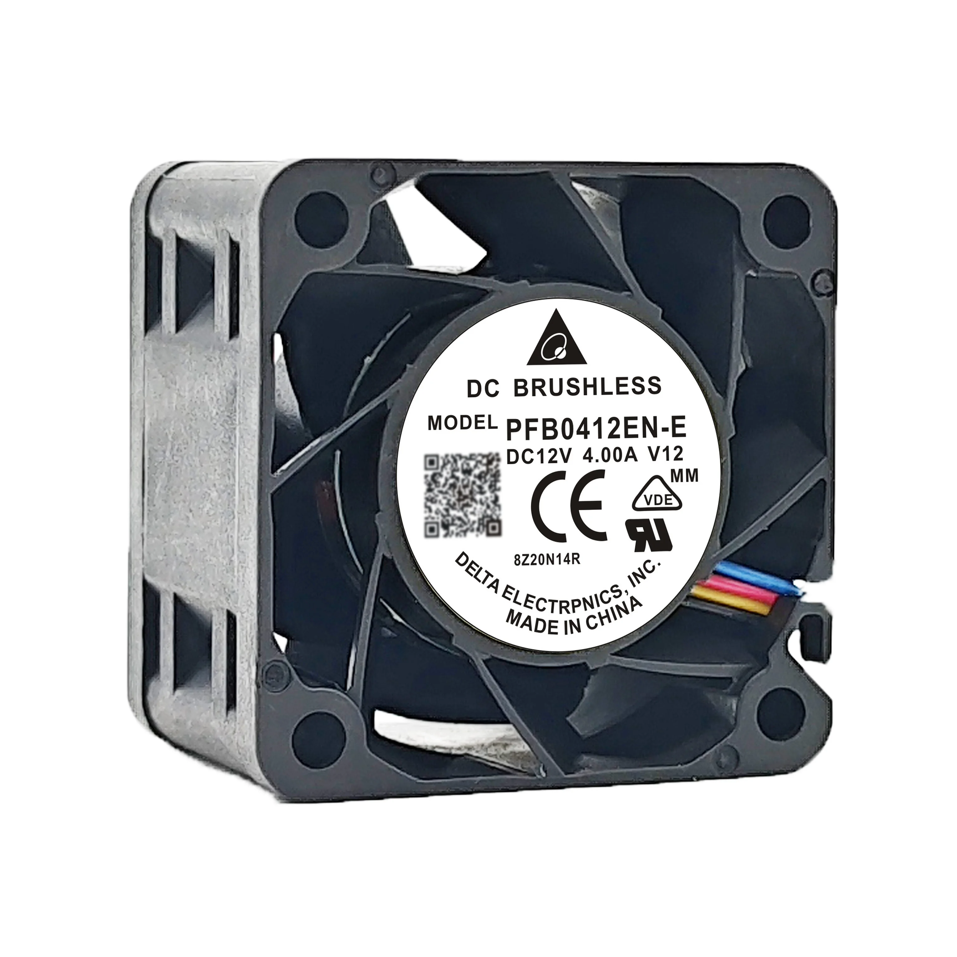 Delta PFB0412EN-E 4028 12V4.00A 4cm Ultra Violent Double Ball Server Fan pwm 40*40*28MM