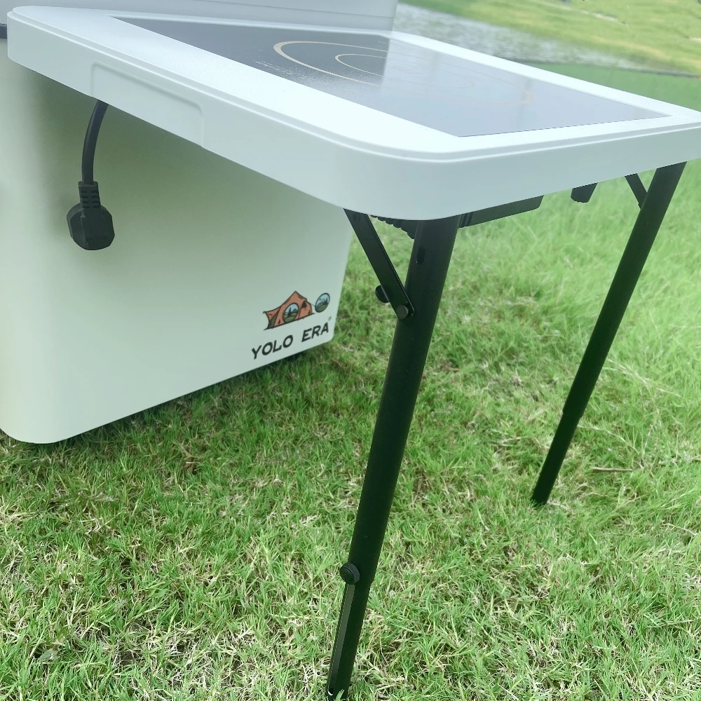 Outdoor Kitchen Storage Box Stainless Steel Waterproof Cabinet For Garden Patio Grill