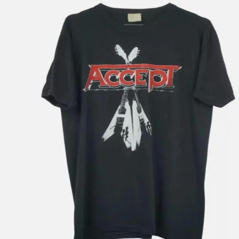 Remake Accept Heavy Metal Band T Shirt Unisex Full Size