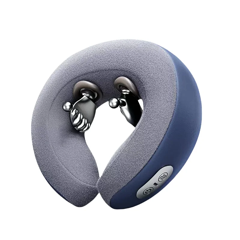 

Electric U-shaped Massage Pillow Kneading Cervical Vertebra Massage Instrument Neck Hot Compress Neck Pillow