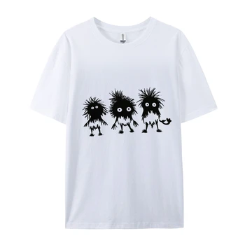 작은 브리케 프린트 여성 짧은 티셔츠, 빅 사이즈 반팔, 100% 코튼, 홀리데이 웨어, 캐주얼 웨어, S-4XL