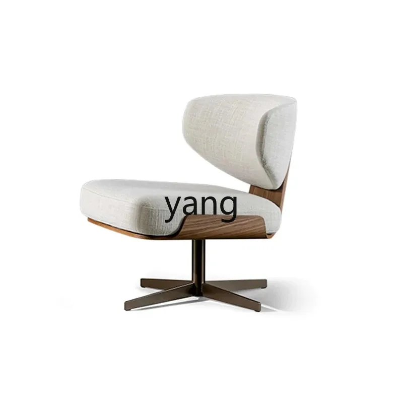 

LT Nordic light luxury living room single sofa chair office negotiation chair simple without armrests