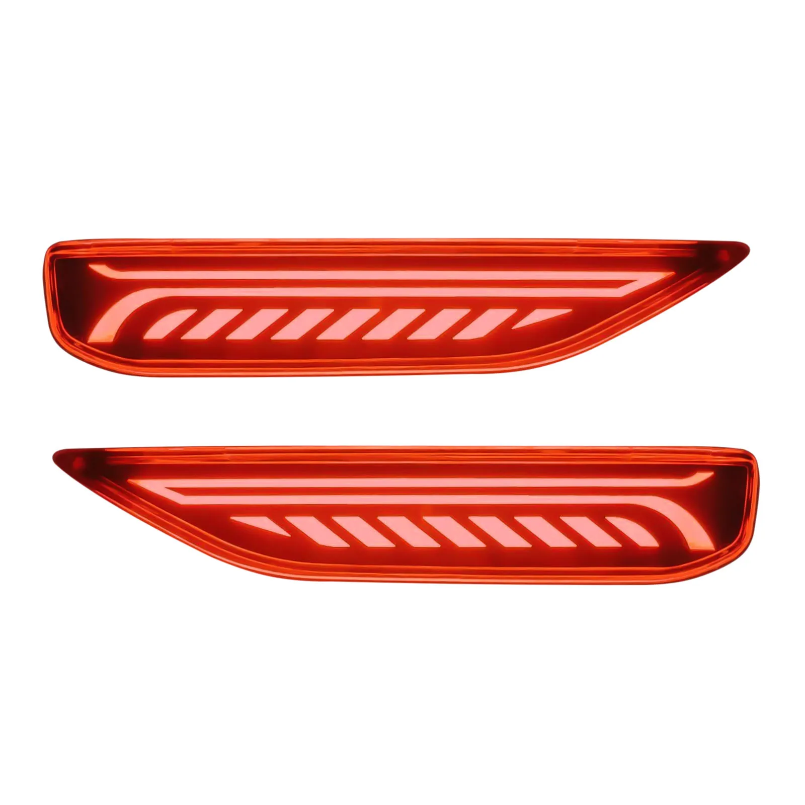 for Mitsubishi Xpander 2018-2020 Car Led Fog Light Modification Driving Brake Light DRL Rear Bumper Lamp Reflector Accessories detail image 3