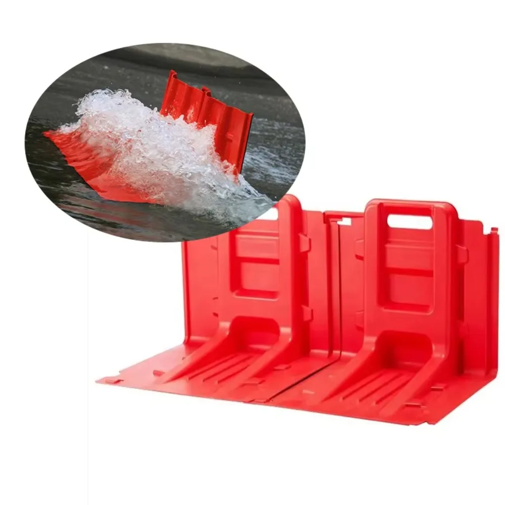 Flood Control Plate ABS L-Shaped Guide for Household Flood Control Baffles