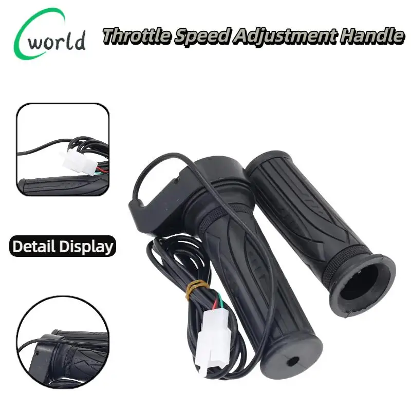 Electric Bicycle Throttles E-bike Twist-Throttle High / Medium / Low Speed /Forward / Reverse Accelerator Cyclings Accessories