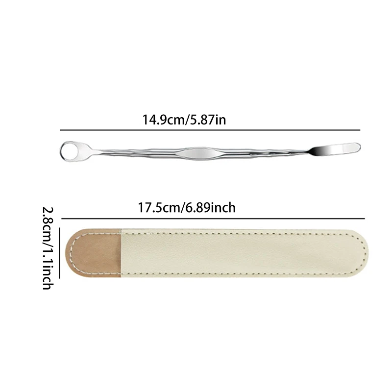 Double Head Stainless Steel Professional Blackhead Remover Blemish Extractor Tool Pimple Comedone Removal For Face