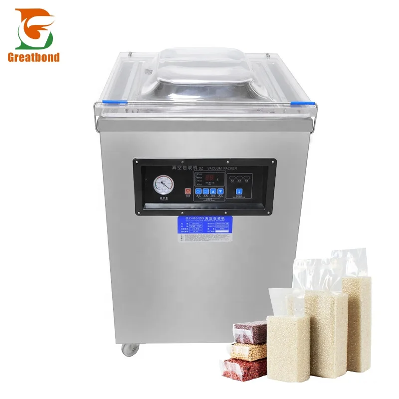 AS-360 Hot Selling Customized Semi Automatic Table Plastic Bag Single Chamber Vacuum Sealer Packing Machine For Small Business
