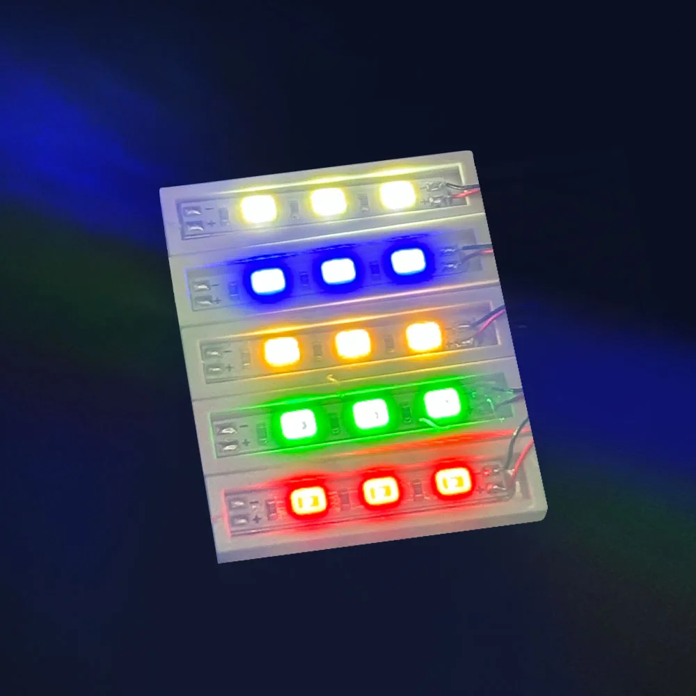 طقم إضاءة لكتل البناء ، ملحقات Moc ، تعمل بمنفذ USB ، متوافقة مع الكتلة ، 1 × 4 ، DIY ، 10 من من من من مجموعة #6