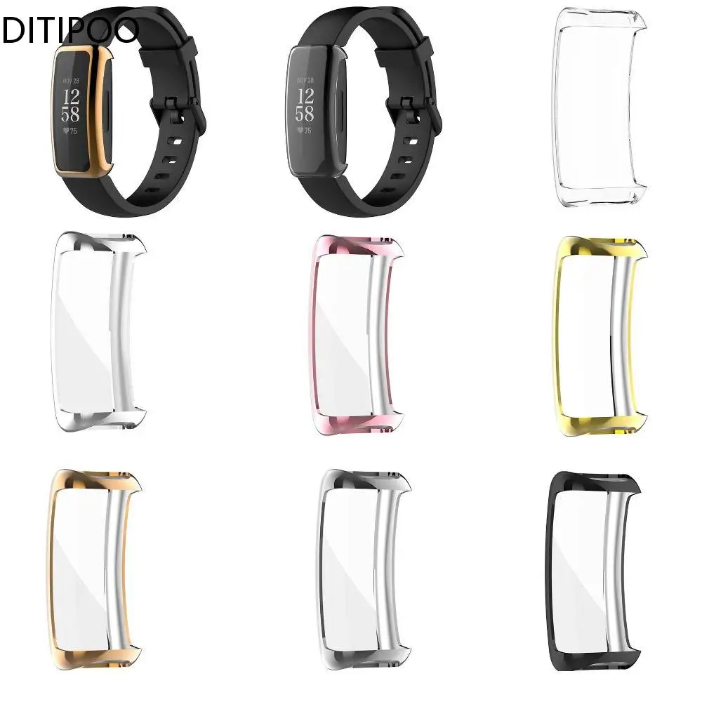 

Portable Watch Protector Anti scratch Watch Cover Case Replacement Watch Protective Case All Inclusive for Fitbit Inspire 3