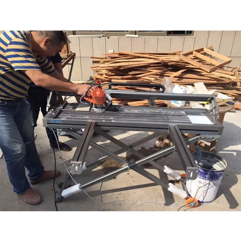 New professional 45-degree chamfer inclined dust-free desktop tile cutting machine electric cutting machine