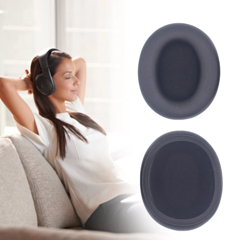 1 paire coussinets d'oreille remplacement pour 2 écouteurs sans fil, couvre-oreilles