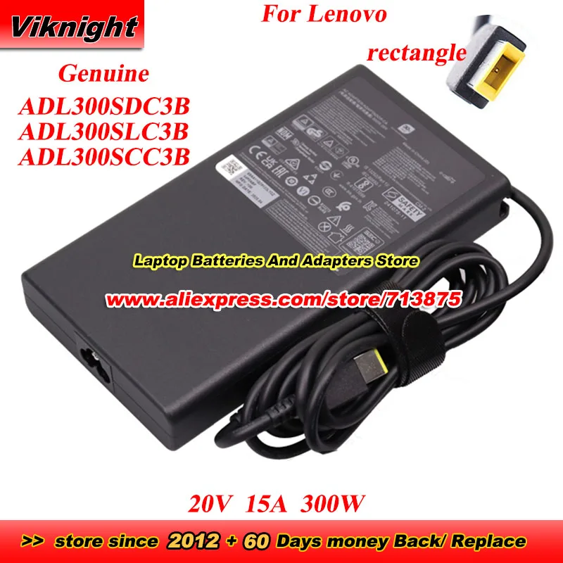 

Genuine ADL300SDC3B ADL300SLC3B ADL300SCC3B AC Adapter 20V 15A 300W for Lenovo SA11Q29125 laptop rectangle Power Supply