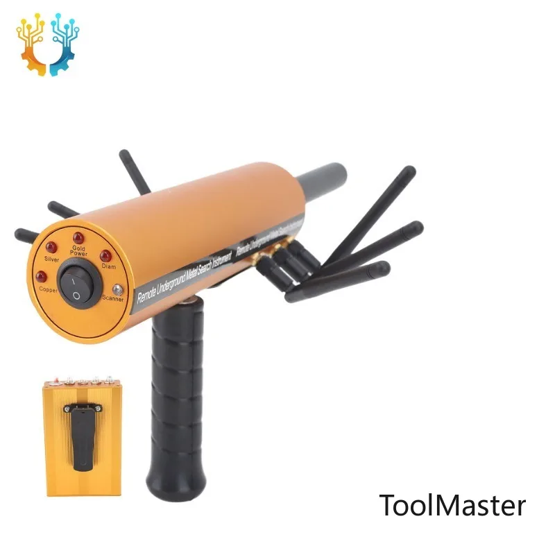 

【2026】 AKS Long Range Gold Metal Detector With 6 Antennas Underground Treasure Hunter 25M Depth Real Gold Silver Diamond Detect