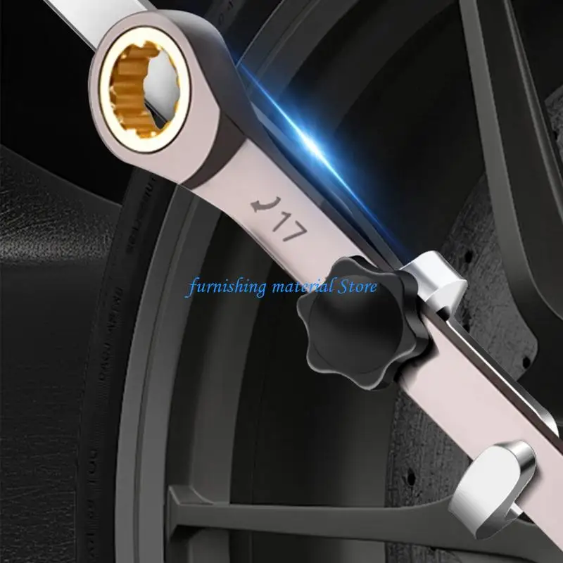 Y5GD Universal Wrench Breaker Extender Bar Adaptors Heavy Duty NonSlip Extension Handle for Professional Automotive Mechanics