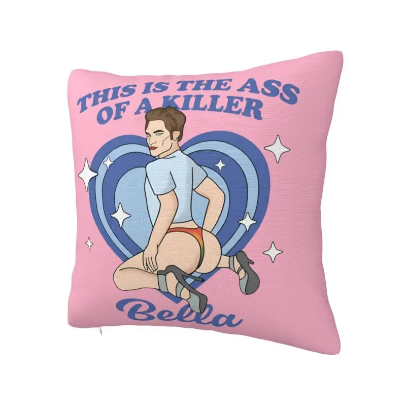 روبرت باتينسون هذا هو الحمار من القاتل بيلا ميمي غطاء الوسادة لينة رمي كيس وسادة الديكور الفراش أريكة المخدة #2