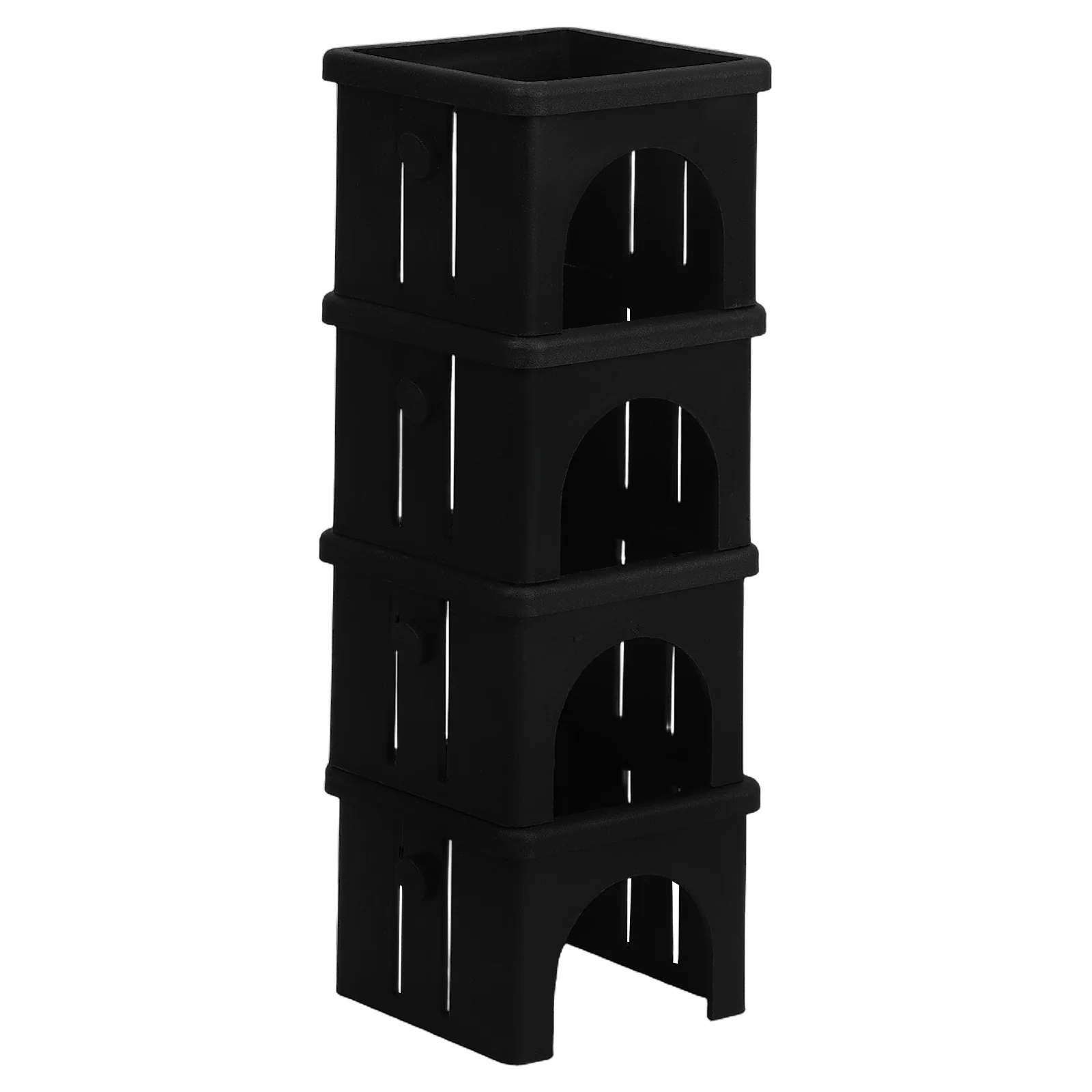 

4Pcs Fitness Gear Tubing Protector Hollow Square Sleeve for Training Equipment Wear Resistance Sliding Isolation Sleeve