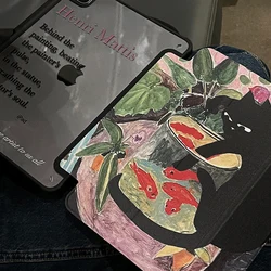 Graffiti Cat Case For iPad 10.2 9th 8th 7th A16 11th 2025 2024 Air11 13 inch Pro11 13 M4 Air4 5 10.9 10.5 IPad10 Pro12.9 5th 6th