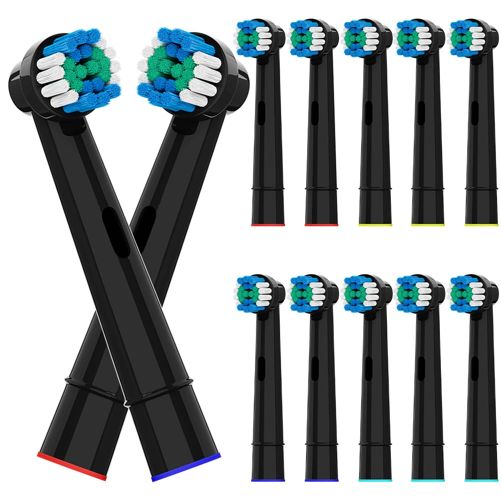 Replacement Brush Heads Compatible with Oral B Electric Toothbrush, Rotating Toothbrushes Head for Pro 1000/100/500/1500/7500