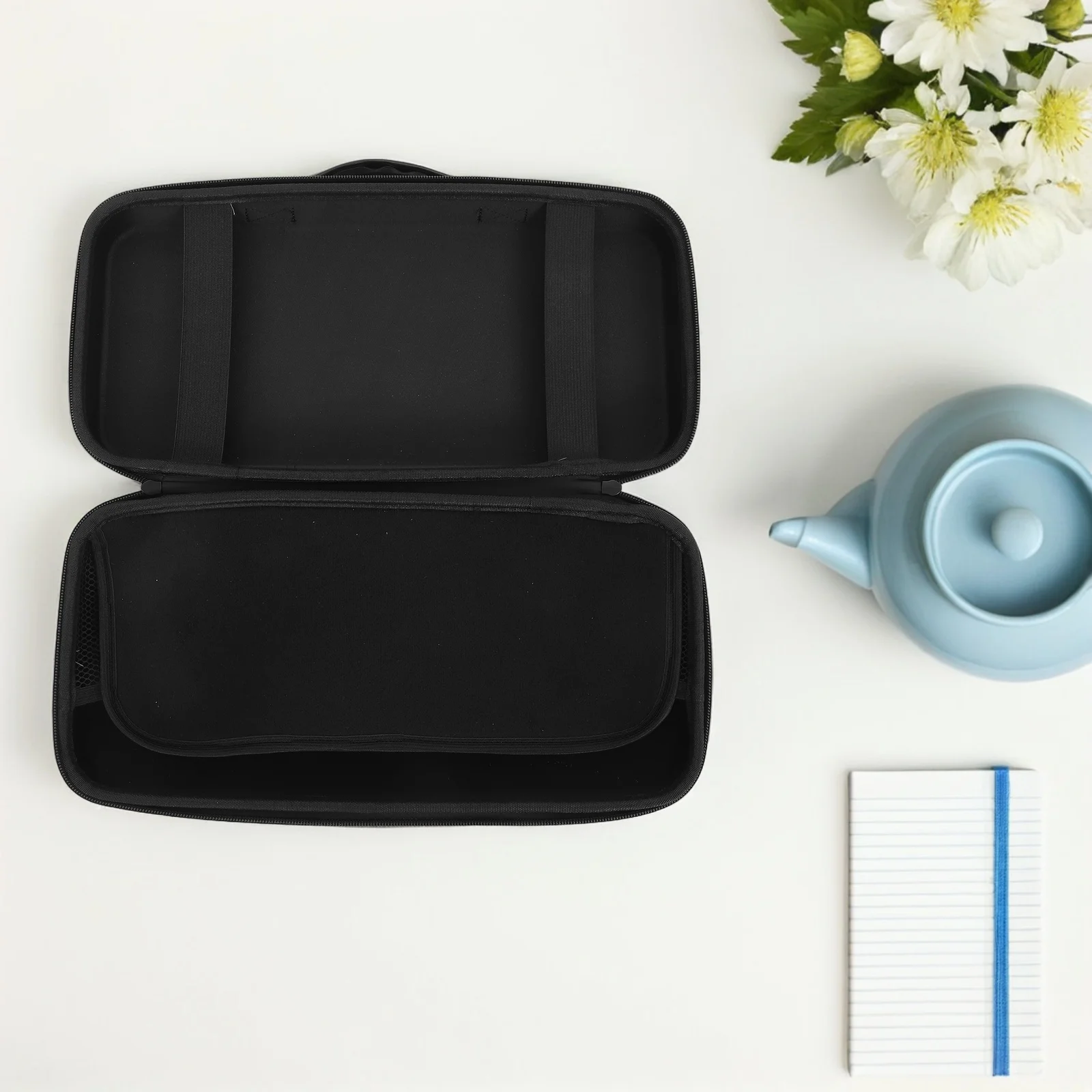 

Portable Mechanical Keyboard Storage Bag Handle Soft Interior Shock Protection Case Travel Business Office Mechanical Keyboard