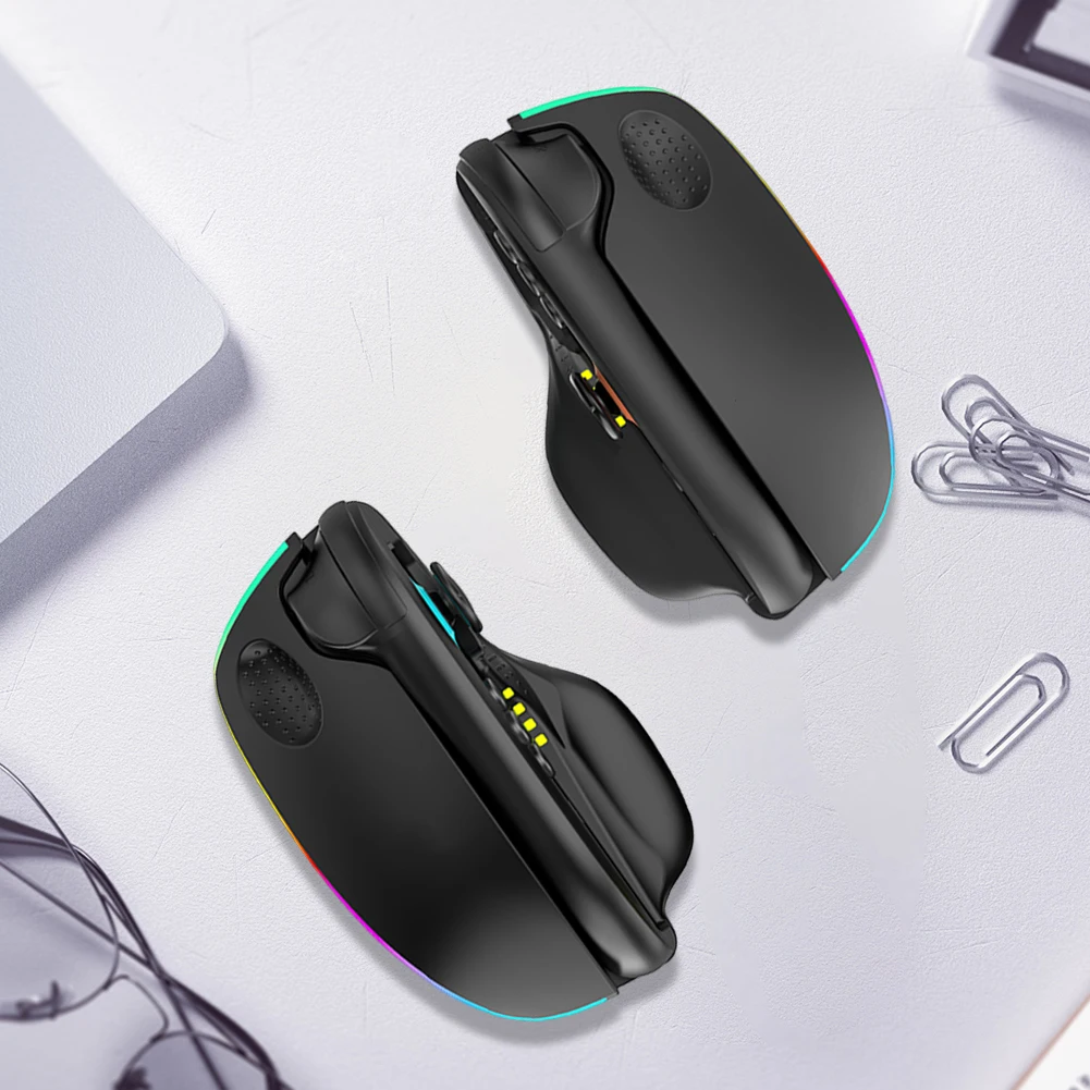 1 Pair Mouse Grip Stable Control for Shooter Games Gaming Controller Mouse Desktop Mouse Mode Holder for Switch 2 Controller
